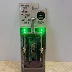 Cracker Barrel Electronic Light Switch Lever Cover Halloween Spooky Prop Decor